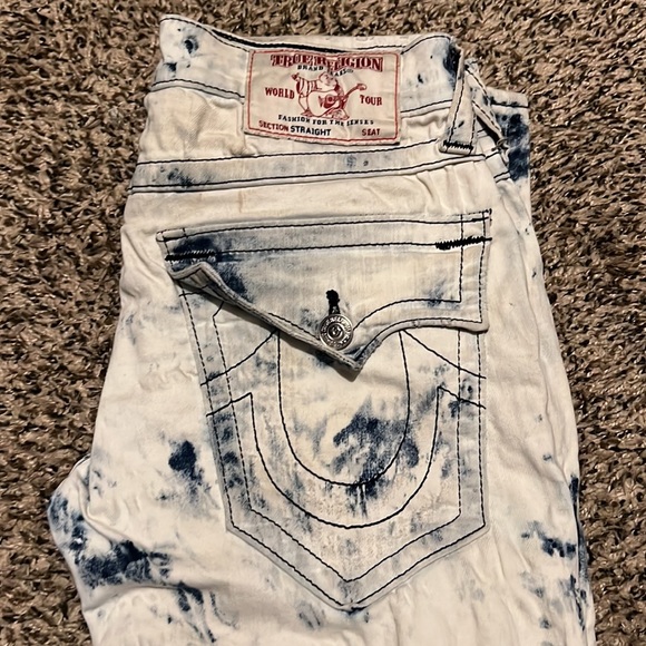 White True Religion Jeans / Size 29 - Picture 3 of 3
